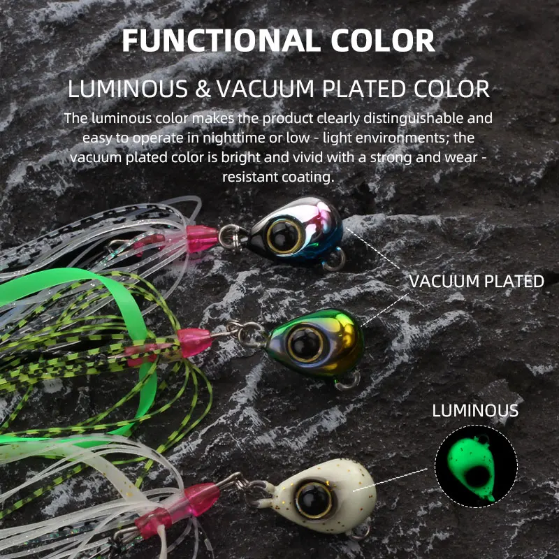 Фото LETOYO Искусственная приманка Nano Rubber Luminous Tairaba, металлический джиг для морской рыбалки с берега, для ловли скумбрии, морского окуня и баса. №5