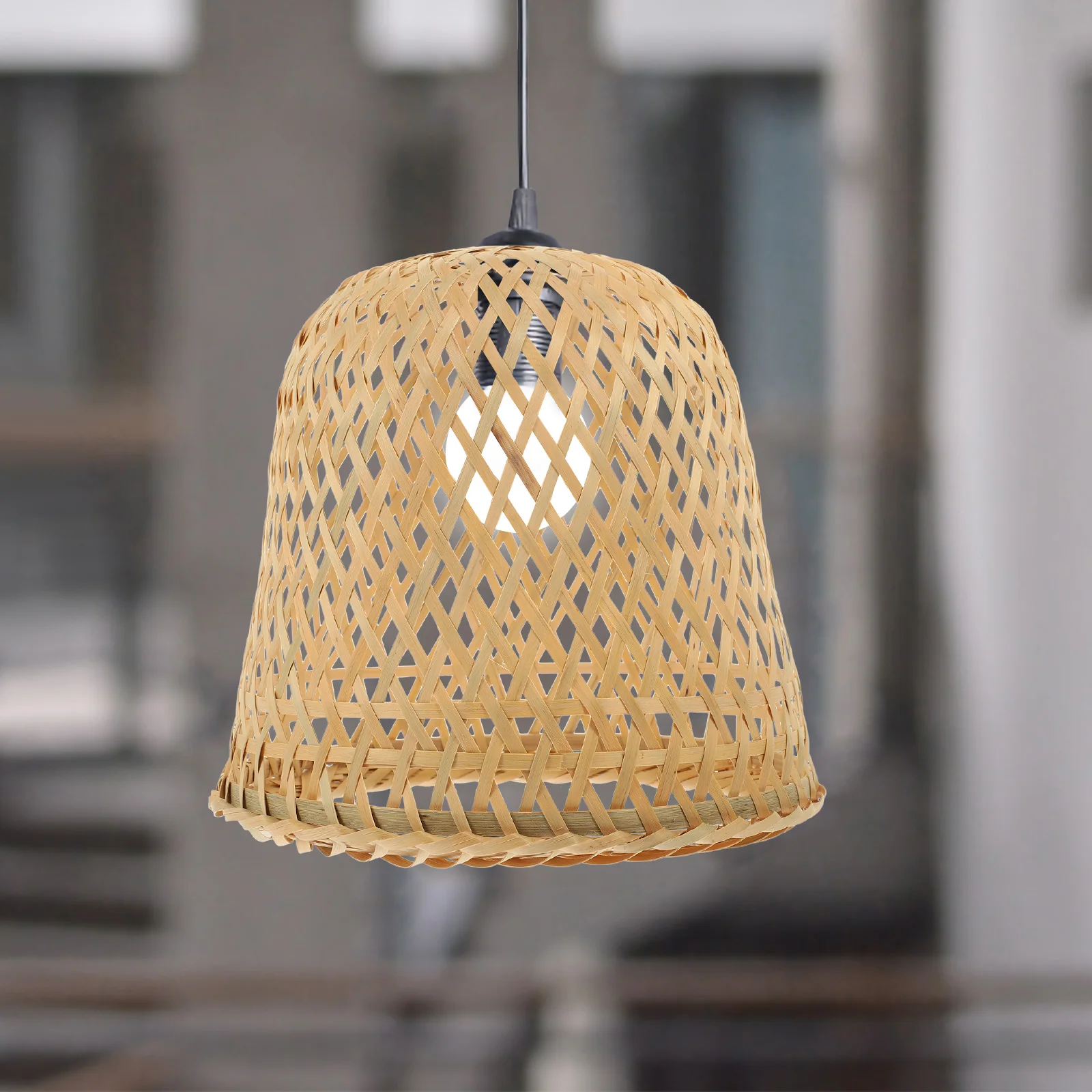 

Bamboo Lamp Shade Vintage Lampshade for Floor Light Table Lamp Pendant Light
