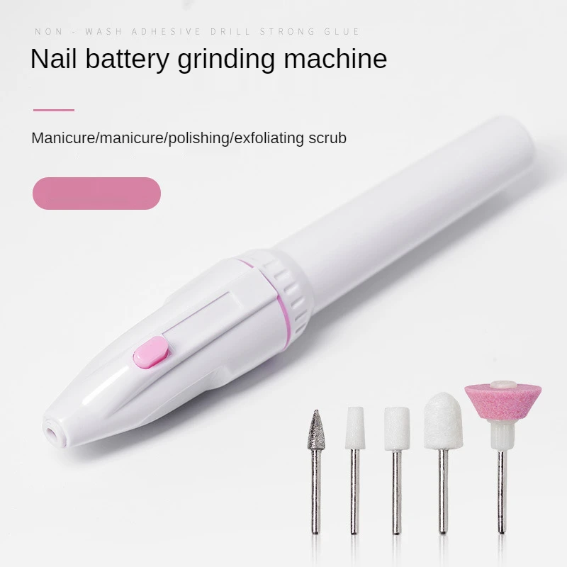 

Electric Nail set Manicure Set 5 in 1 Manicure machine Nail Drill File Grinder Grooming kit nail Buffer Polisher remover
