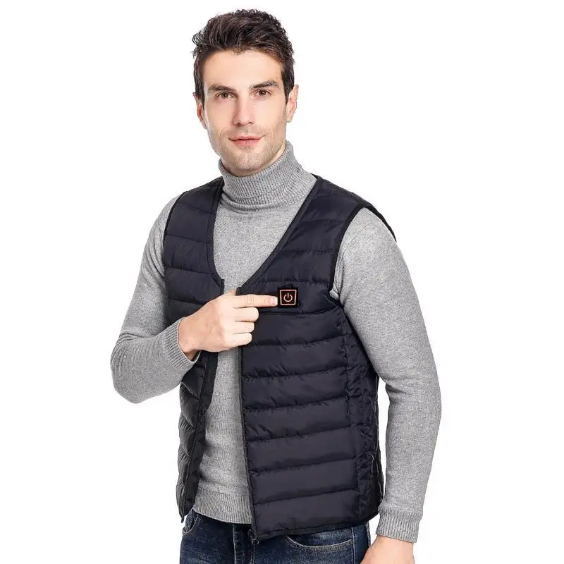 Winter Zone 5 heating clothing intelligent heating vest thermal clothing USB electric vest coat spot