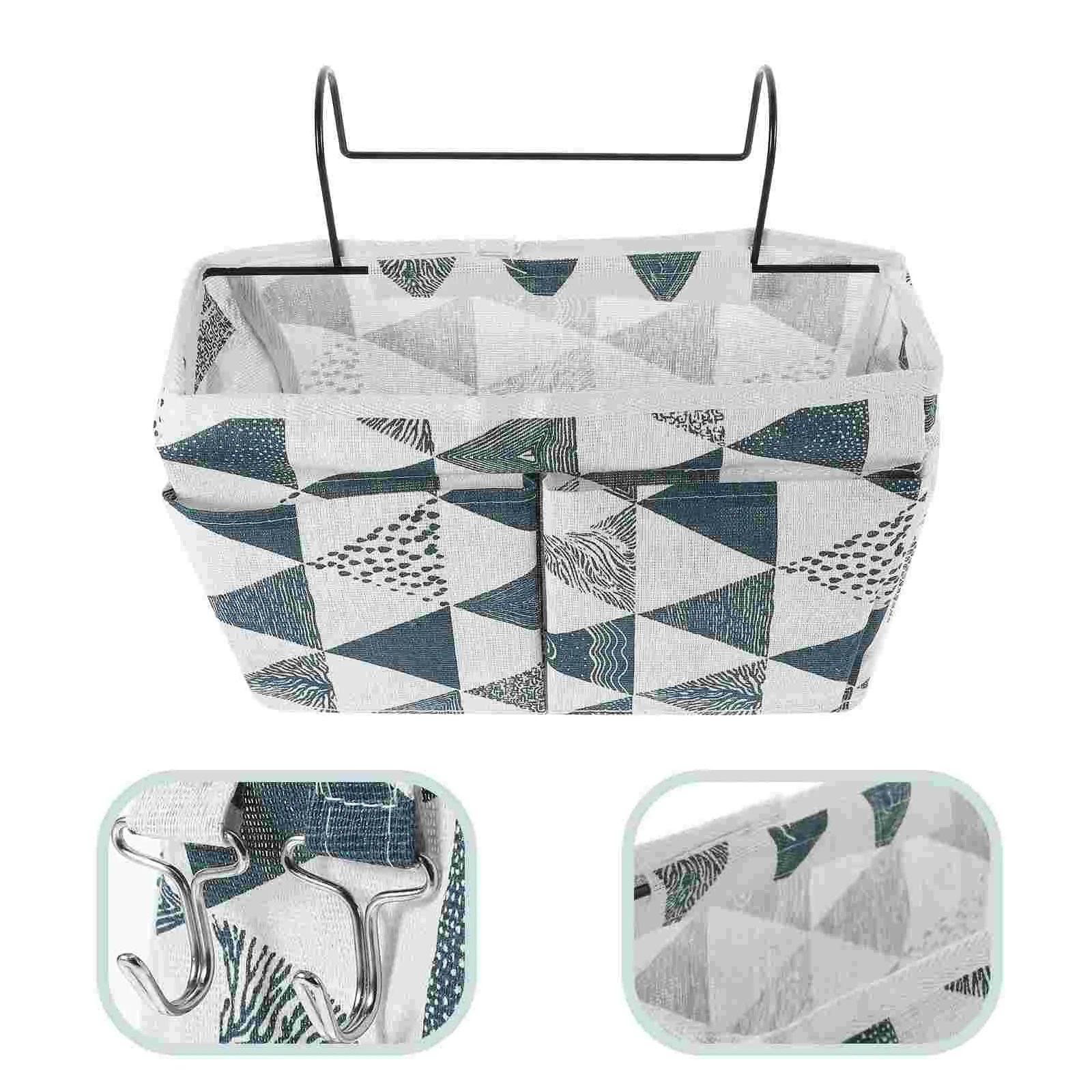 

Dormitory Bedside Hanging Basket Hanging Storage Bag Book Organizer Sundries Container
