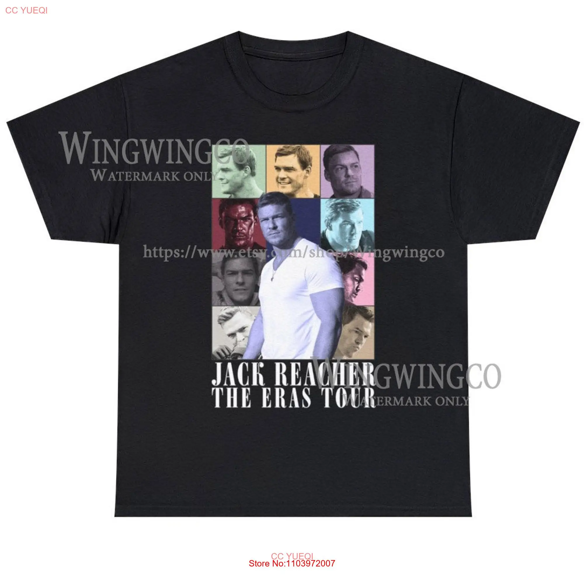 Футболка с длинным или коротким рукавом принтом &quotДжек ричсон&quot