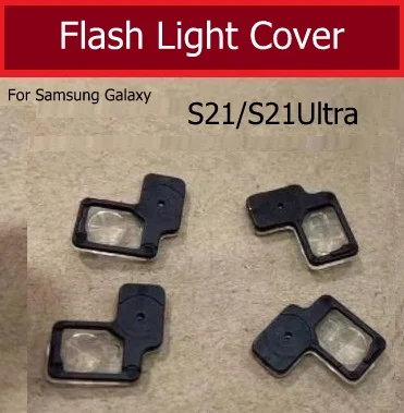 

Крышка для вспышки для Samsung Galaxy S21 S21, ультра-вспышка, корпус светильника, кронштейн, пластиковый кольцевой держатель, запасные части