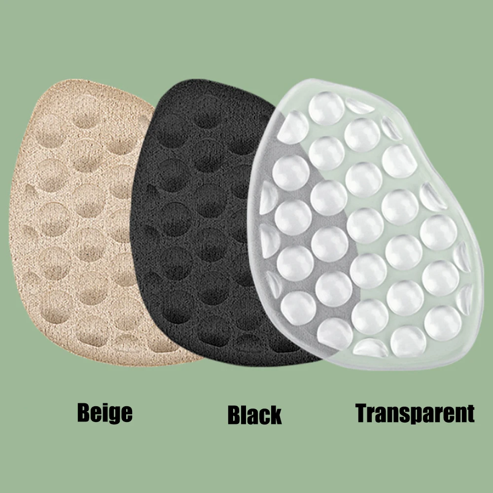 Forefoot Insert Metatarsal Pads for Women Shoes Self-adhesive Non-Slip Silicone Foot Pad for Sandals High Heels Gel Shoe Insoles