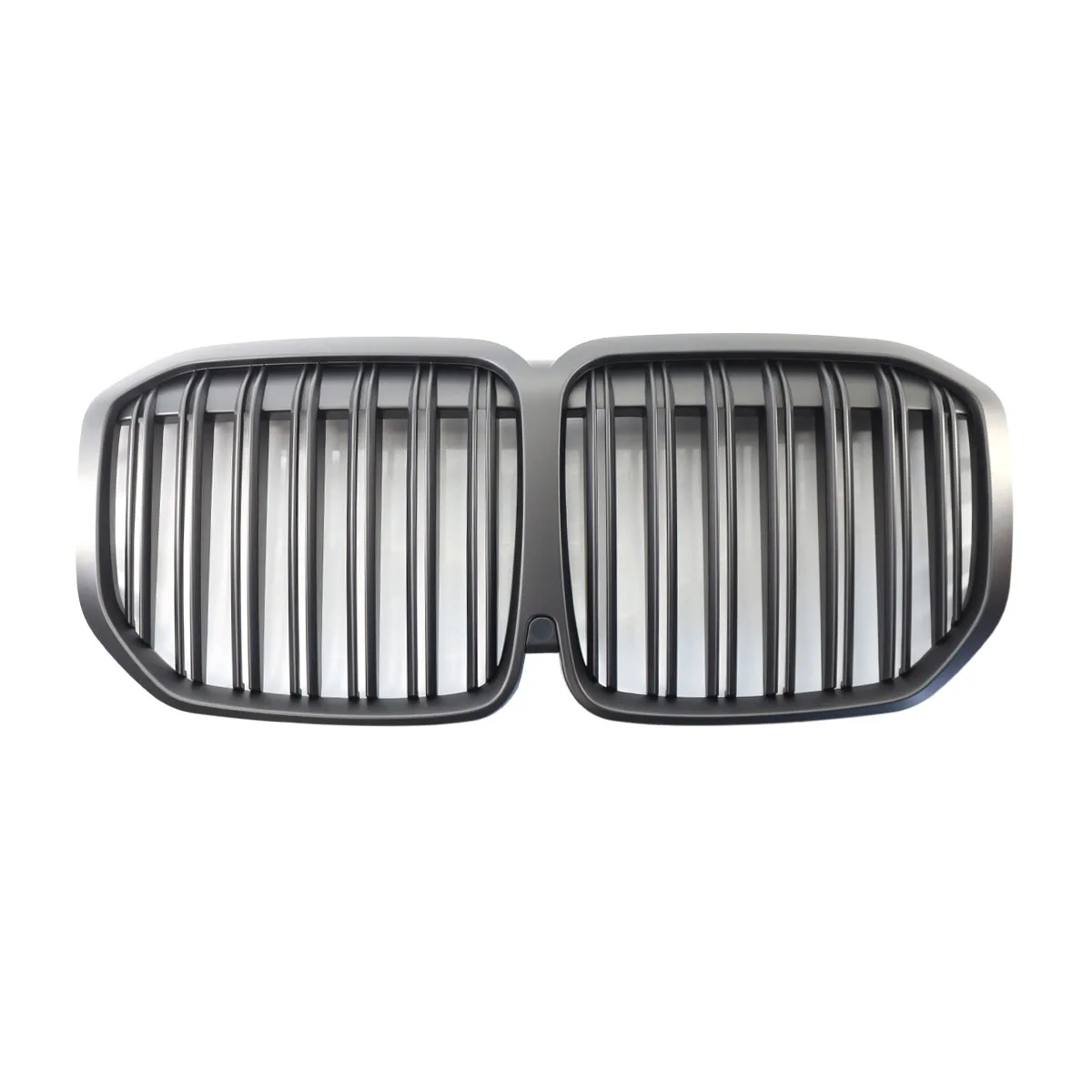 

Matte Black Front Grille For BMW X7 G07 2019-2022 Dual Slat 51138745730 / 51138745732