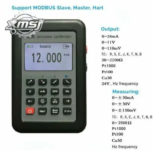 Фото Генератор сигналов тока, калибратор процессов LB06 Hart Modbus 4~20мА/0~10В, новый №1
