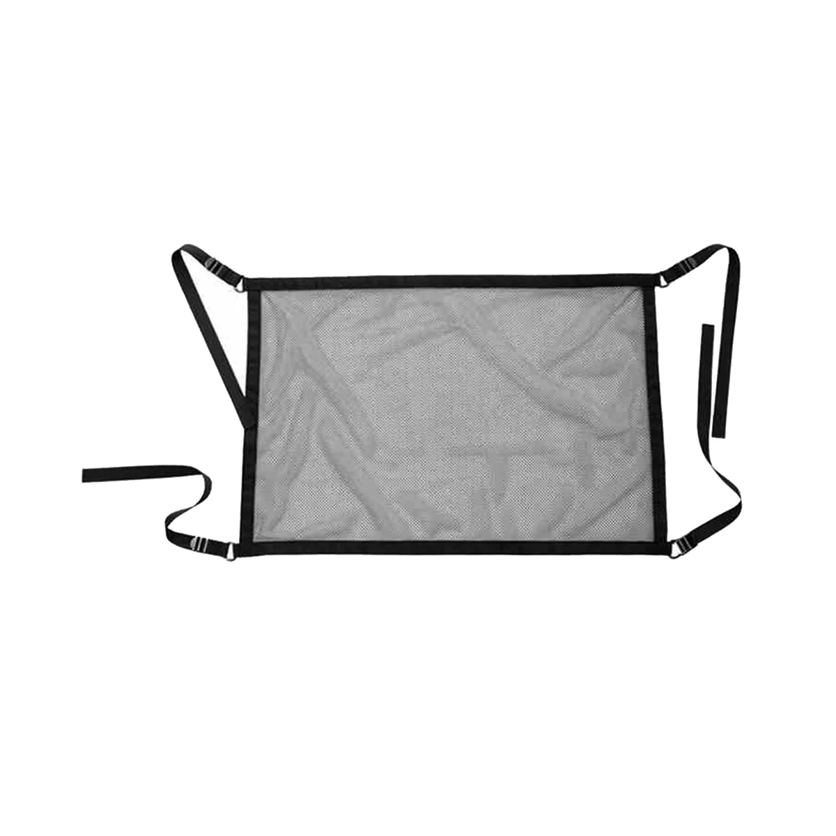 

Карман для груза на автомобильный потолок, Регулируемая сетка для хранения на потолок автомобиля, двухслойный сетчатый Органайзер на крышу автомобиля на молнии