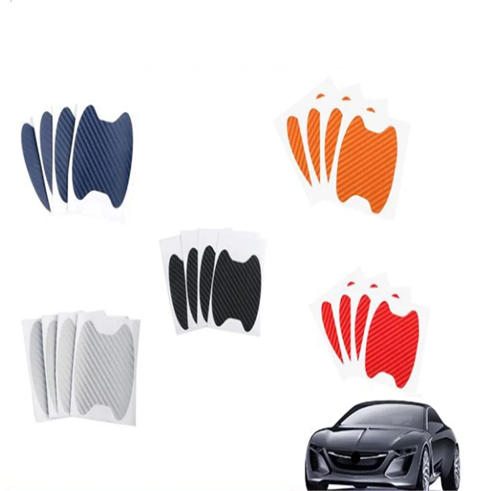 Фото Наклейка на дверную ручку автомобиля, пленка для Skoda Rapid a5 a7 YETI Superb Citigo Fabia Octavia 2 CitiJet MissionL №4