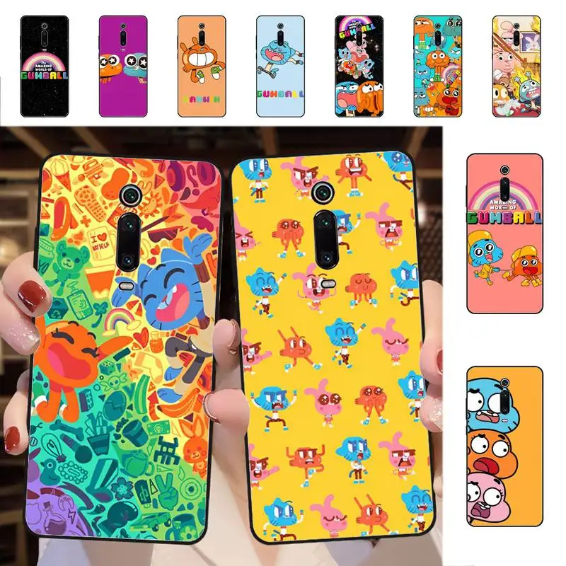 

the World of Gumballys Phone Case for Redmi 5 6 7 8 9 A 5plus K20 4X S2 GO 6 K30 pro