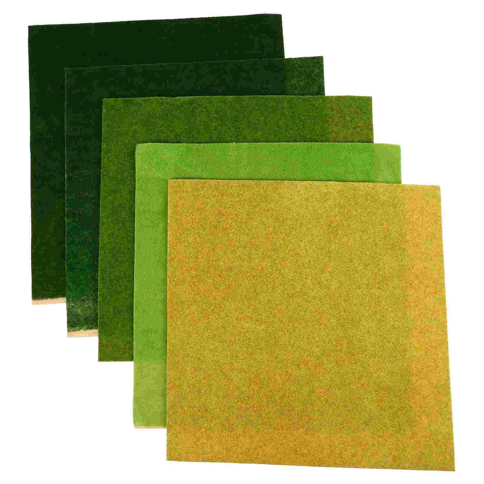 

Grass Mat Artificial Model Lawn Turf Fake Miniature Green Decoration Diy Garden Yard Tableputting Ornament Building Fairy Sand