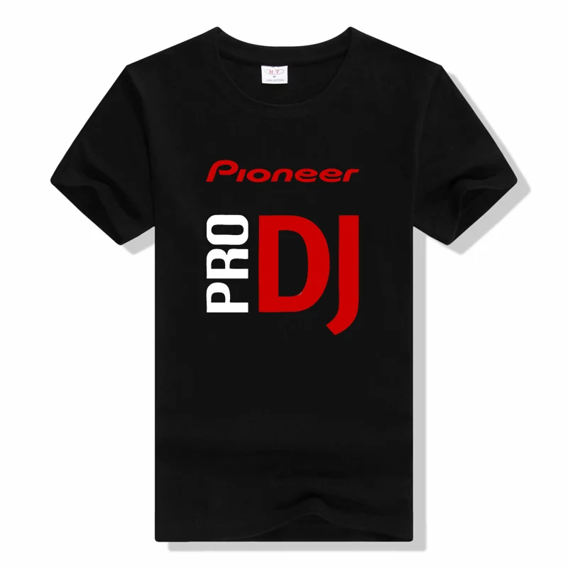 

DJ style Pioneer Dj Pro cdj 2000 1000 400 cd player mixer men t shirt summer Casual t shirt men New Fashion tshirt Tops