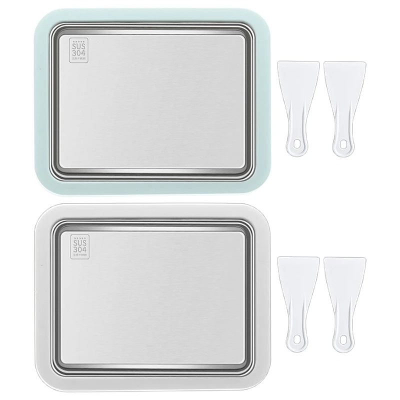 Машина для жарки фруктов и льда в домашних условиях Лоток жареного йогурта