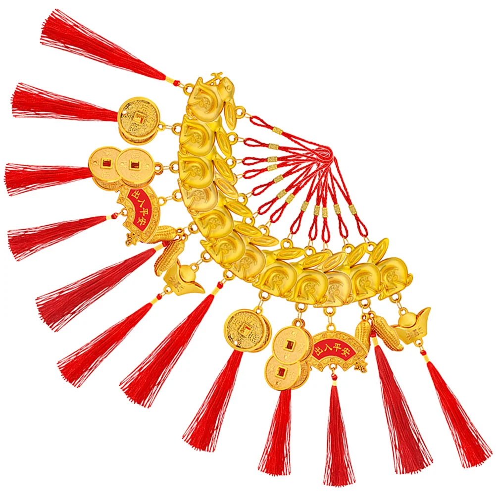 

Chinese Year New Rabbit Decor Lucky Zodiac Knot Hanging The Mascot Ornament Toy Gift Pendant Festival Spring Charms Good Tassels