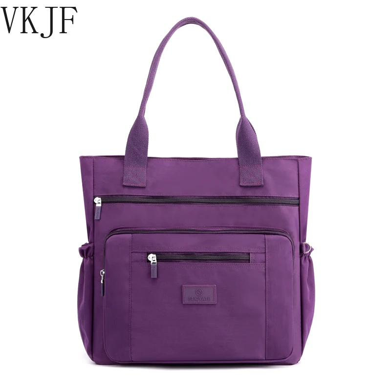 

2022 New Fashion Messenger Bag Women Shoulder Bag Nylon Handbag Large Capacity Fashion Women's Tote Shopping Bag