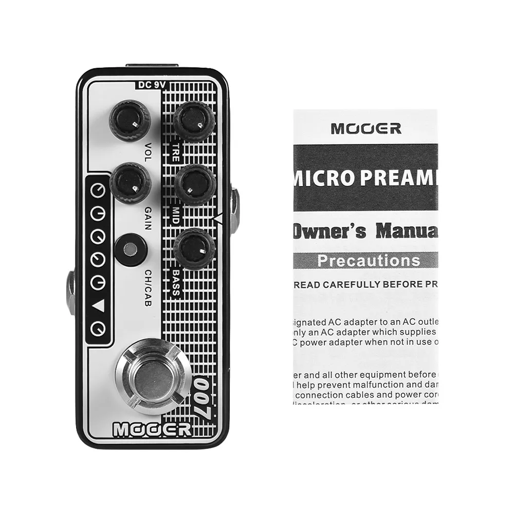 Mooer 007 педаль для электрогитары Regal тональный эффект цифровые предусилители