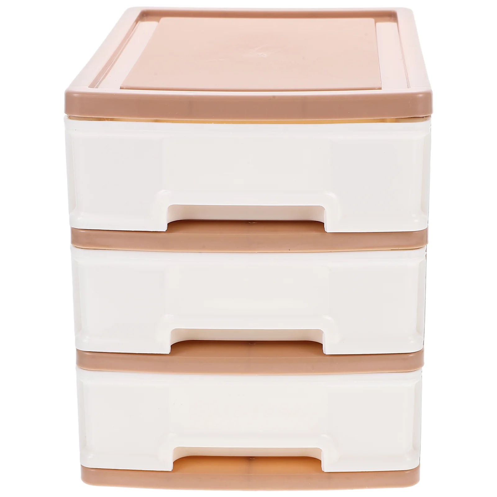 Полки для хранения Настольный ящик Шкаф Коричневый органайзер Пластиковые