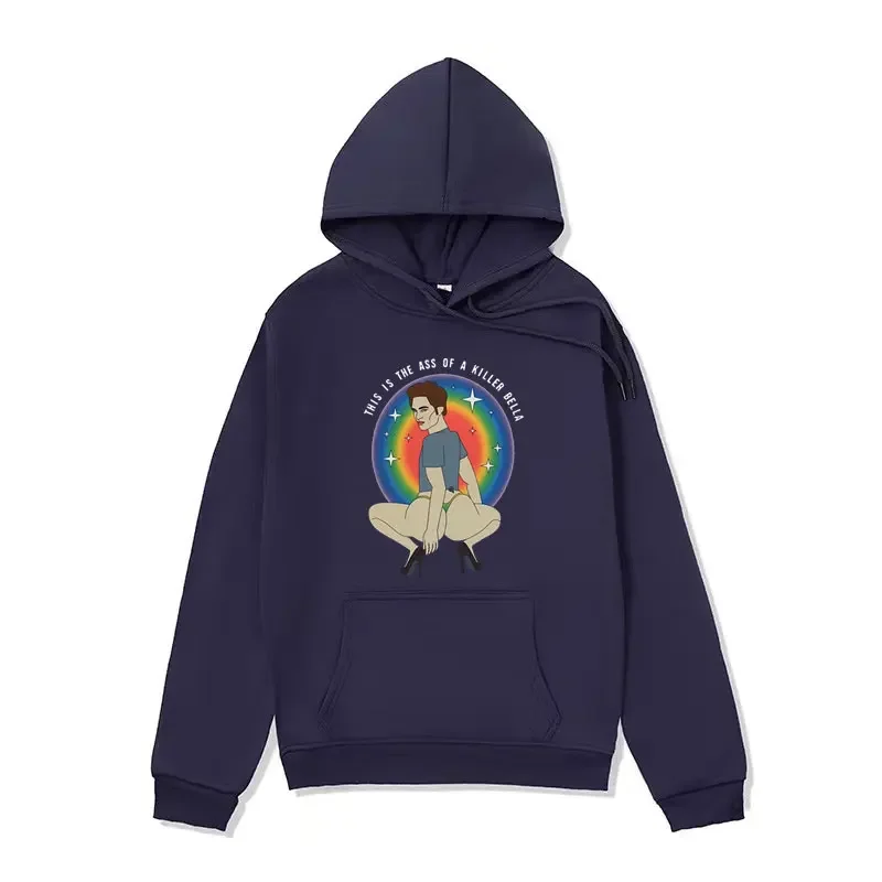 Толстовка с капюшоном it Is The Ass of A Killer Bella смешная мультяшная толстовка рисунком