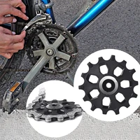 bicycle rear derailleur pulley aluminum alloy wide narrow guide ceramic bearing wheel portable riding spare replacement