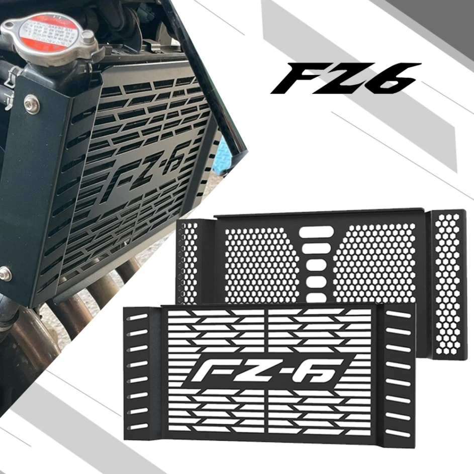 

FOR YAMAHA FZ6 Fazer FZ-6 Radiator Grille Guard Protector Cover FZ6 FAZER FZ 6 fz 6 2007 2008 2009 2010 Motorcycle Accessories