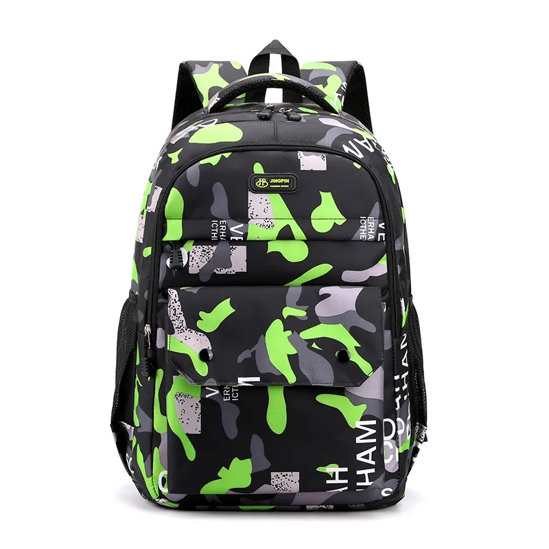 Large Capacity Students Oxford Camouflage School Bags New Outdoor Travel Business Leisure Backpacks for Men Females All-match