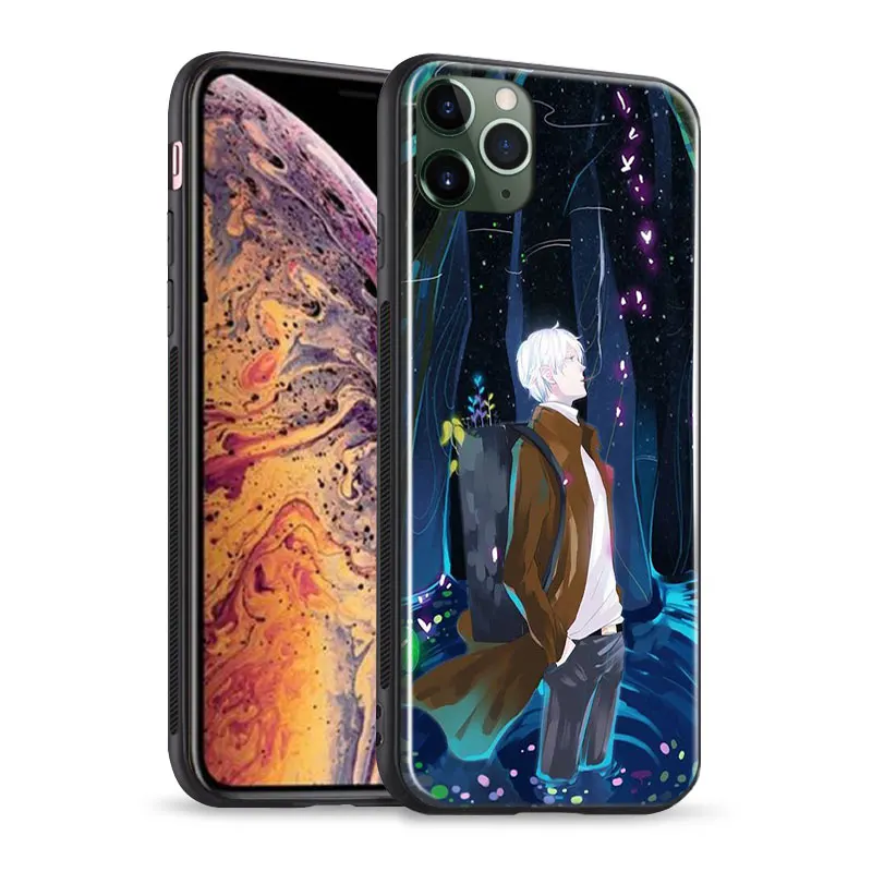 Mushishi Ginko Anime Full Protection Silicone Glass Phone Case Cover for iPhone SE 6 6S 7 8 PLUS X XR XS 11 12 13 MINI PRO MAX images - 6