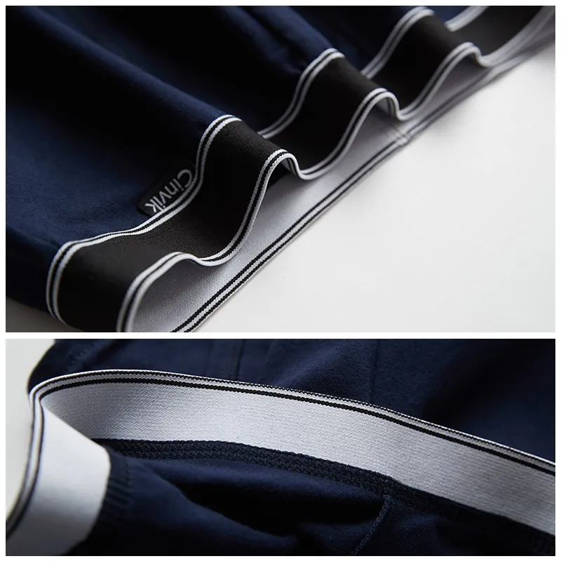 4Pcs Set Men Panties Boxers European Size Shorts Cotton Underpants Male Underwear for Man Sexy Homme Lingerie Boxershorts