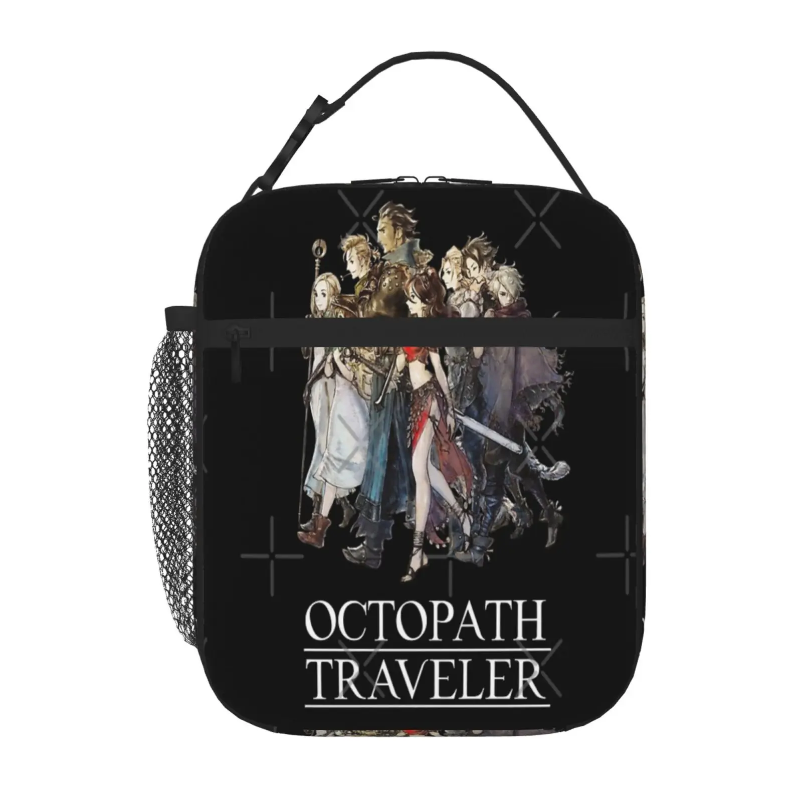 

Octopath Traveler Lunchbox Insulated Lunch Box Lunchbag Lunch Bags For Women Cooler Bags