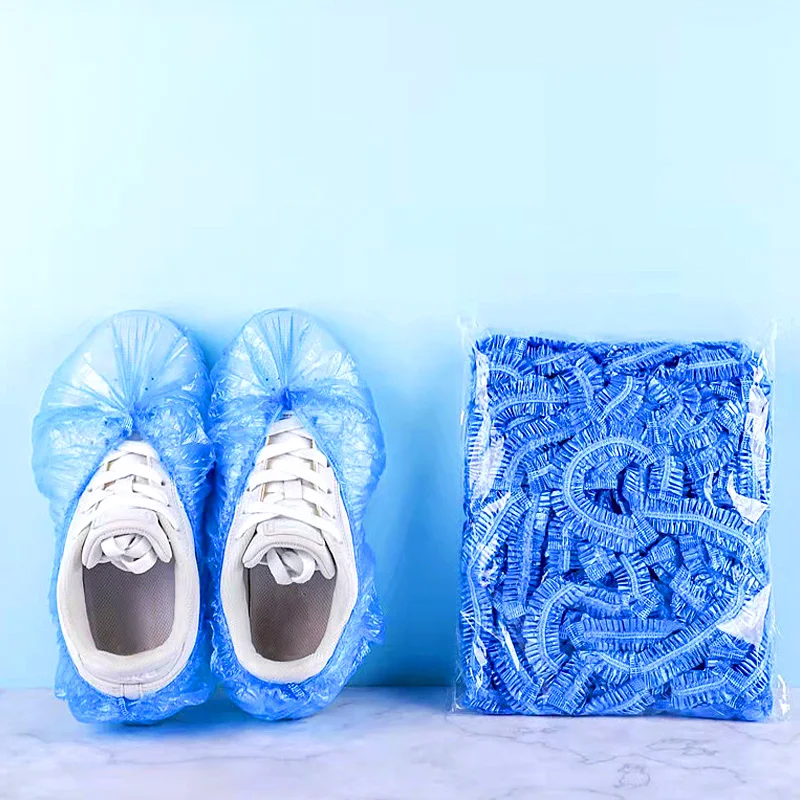 

100 шт., одноразовые водонепроницаемые крышки для обуви