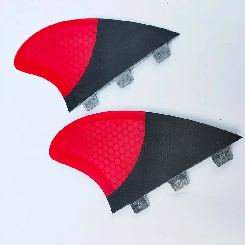 Морская Спортивная доска для серфинга хвост плавник красный из углеродного