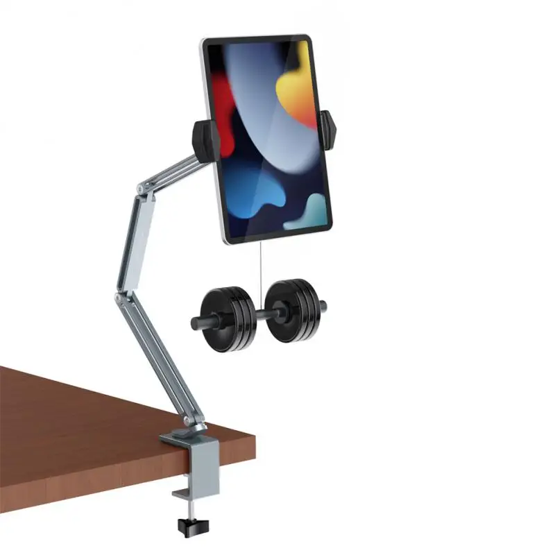 

Rotation Mobile Phone Holder Hands-free Adjustable Tablet Holder Stand Foldable For 4-13 Inch Mobile Phone Tablet Aluminium