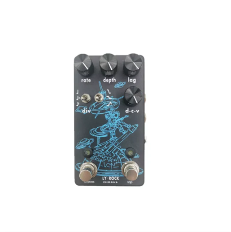 

LY-01 стерео, педаль для создания эффектов для хора, замена для Walrus Audio Deluxe, эффектор хора, 9 В, 100 мА (1 шт.)
