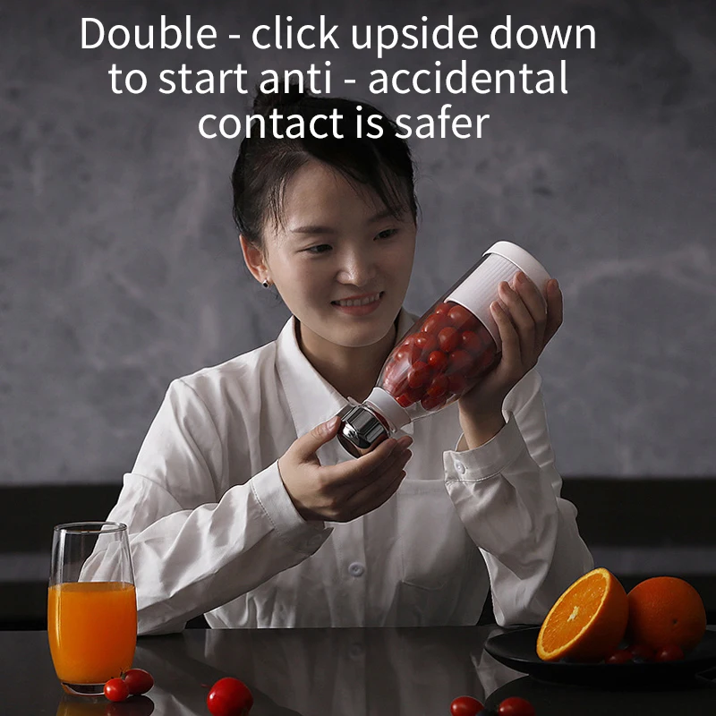 Портативный мини-блендер соковыжималка захват сока 6 лезвий |