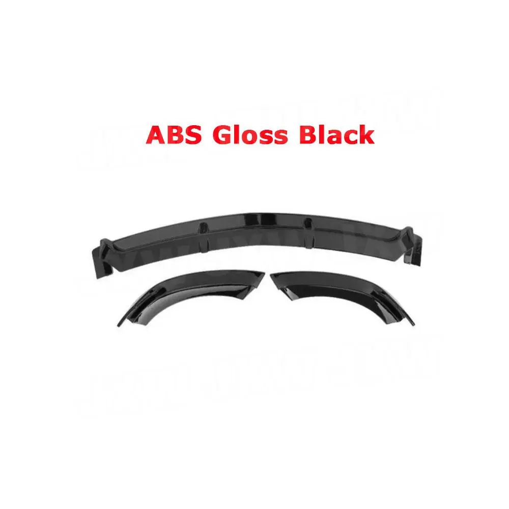 3 шт. ABS глянцевый черный для Benz W213 E260 E300 E350 Sport 2021 трансформируемый передний бампер