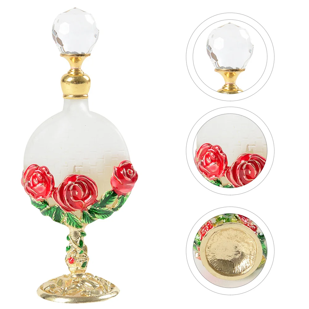 

Bottles Empty Refillable Exquisite Fragrance Liquid Bottles Essential Oils Containers Glass Perfume Bottles