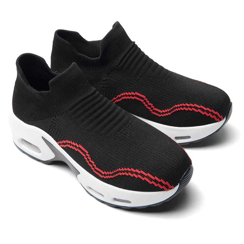 Women Sneakers Casual Elevator Shoes 4cm Heels Breathable Heightening Shoes Mujer Increase  Sports Casual Height Zapato