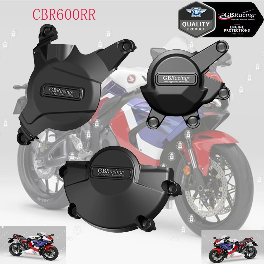 

CBR600RR Motorcycles Engine Cover Protection Case GB Racing For HONDA F5 CBR600RR 2007-2021 Engine Covers Protectors