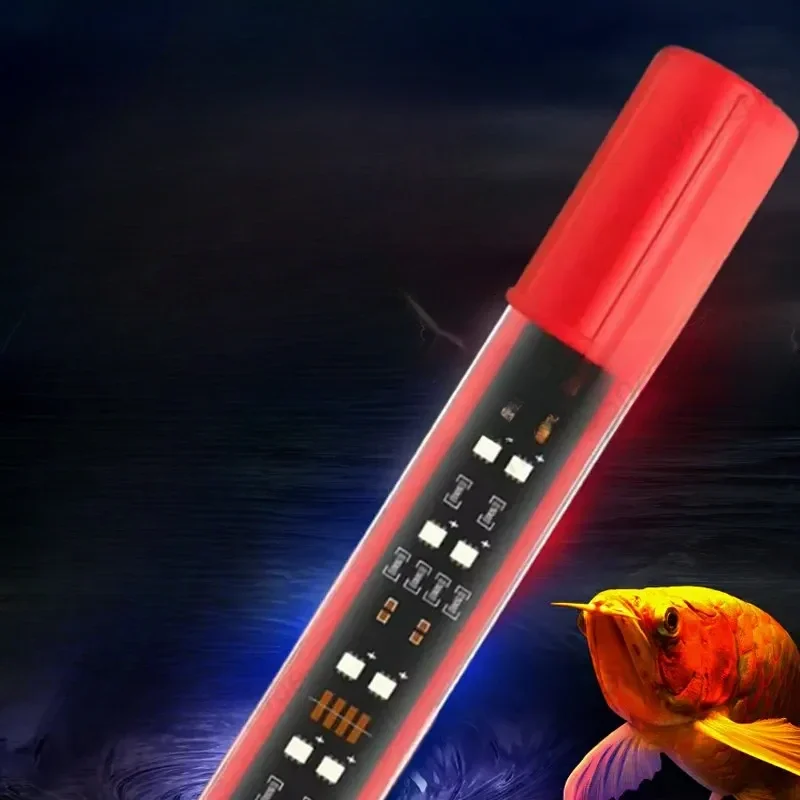 Arowana осветляет красоту и ланьшу кои рыба попугай Лохан аквариум специальная