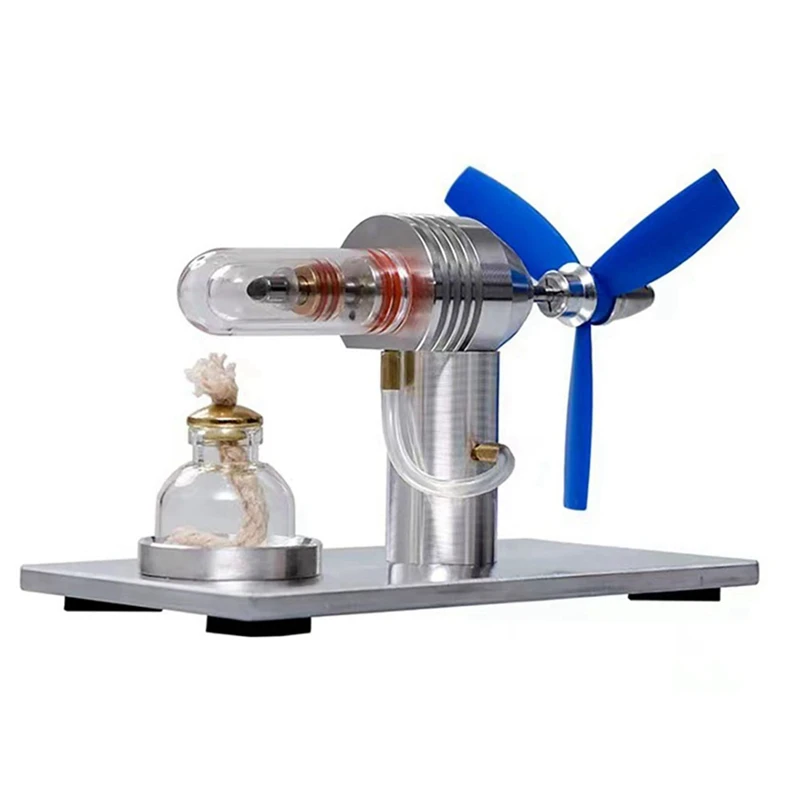 Модель двигателя Стирлинга обучающая игрушка физический эксперимент модель