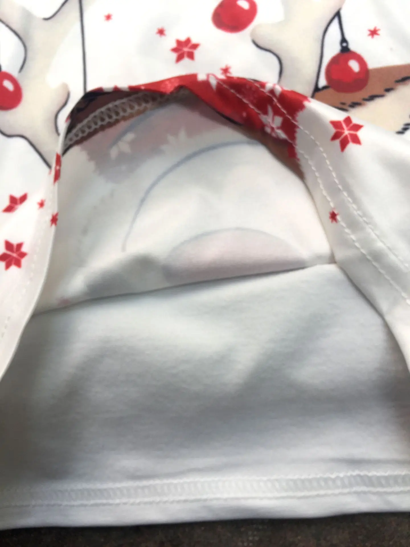 Новый рождественский семейный пижамный комплект с длинными рукавами и принтом