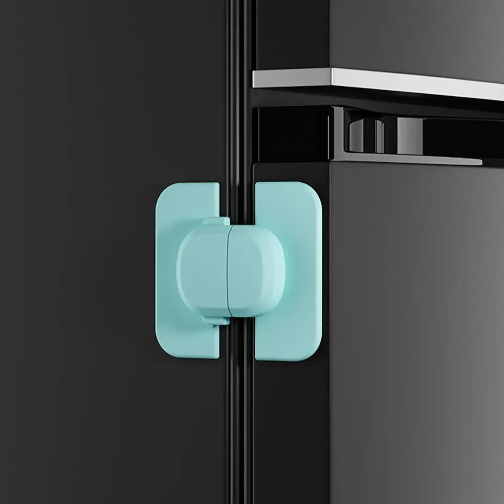 Refrigerator Lock Simple Operation Freezer Lock Paste Firmly Water Dispenser Security Lock Bedroom Accessory