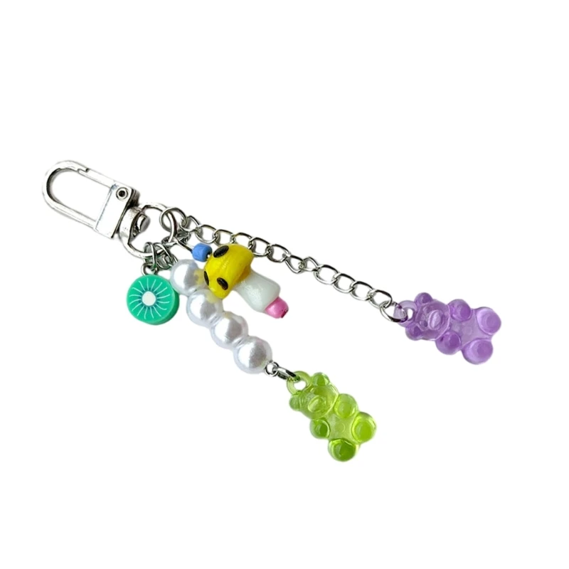 Брелок для телефона с изображением медведя