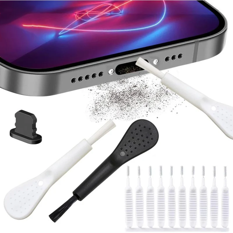 

Universal Speaker Dustproof Dust Cleaner Tool Charging Port Dust Plug For Iphone 14 13 Pro Max Cleaner Brush Computer Keyboard