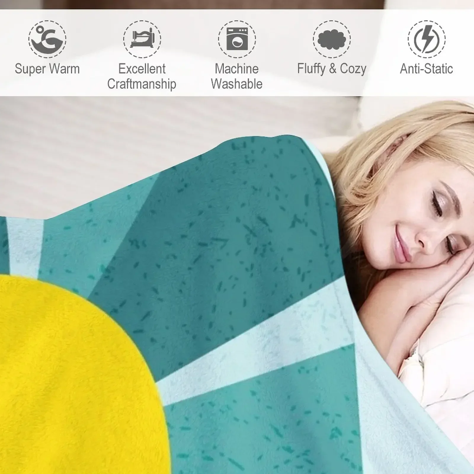 Одеяло UNCW Wilmington Beach Ocean Sunset детское модное одеяло для диванов лохматое на Хэллоуин