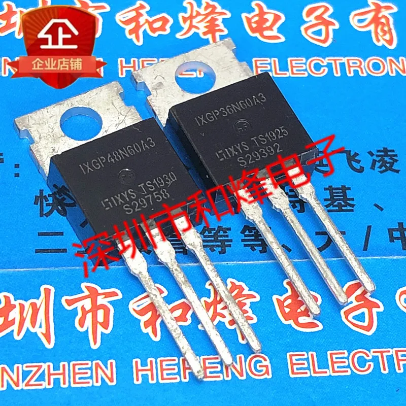 

5PCS-10PCS IXGP48N60A3 TO-220 600V 48A New And Original On Stock