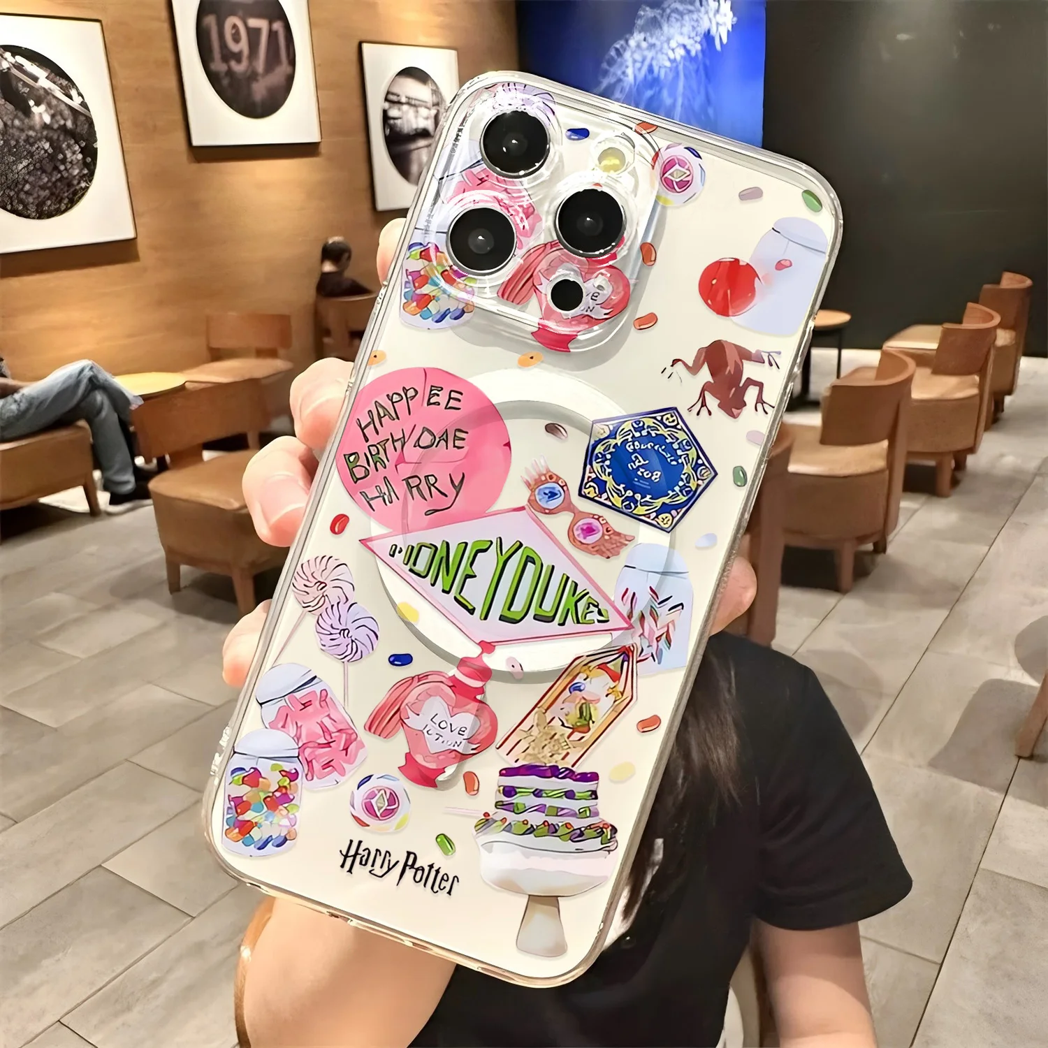 Фото Hot Movie P-Potters New H-Harries Magnetic Phone Case For IPhone 18 17 16 15 14 13 12 11 8 7 Air Plus Pro Max XR XSMax Tpu Cover №2