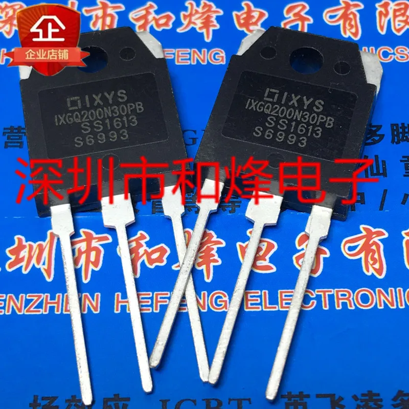 

5PCS-10PCS IXGQ200N30PBTO-3P 300V 200A NEW AND ORIGINAL ON STOCK