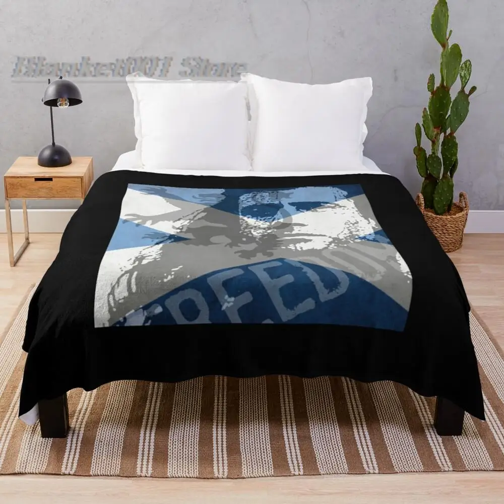 

Mel Gibson Bravehear Missoni Blue Tile Blanket Summer Kpop Throw Blanket