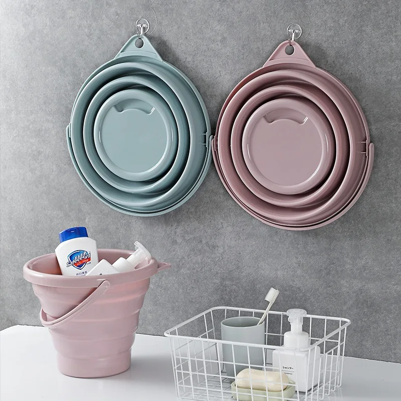 Портативная складная пластиковая бочка 2 л для пляжа кемпинга Путешествий