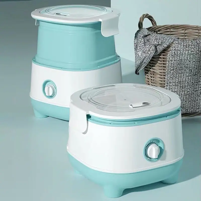 

Small Baby Underwear Washing and Stripping Integrated Single Barrel Household Semi Automatic Folding Washing Machine
