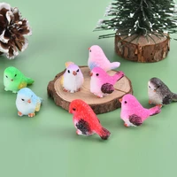 mini home accessories scene bird resin doll model micro landscape animal toy